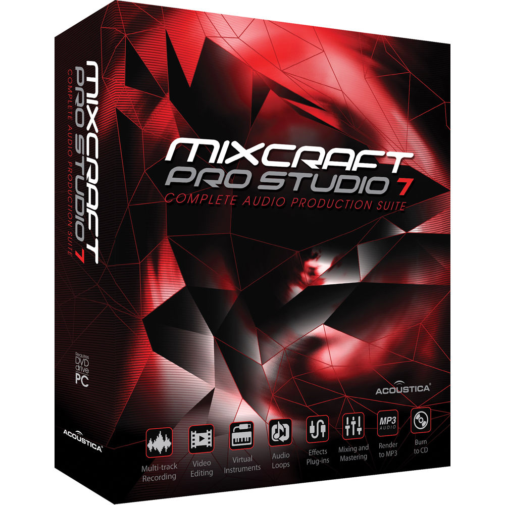 Mixcraft Pro Studio 7.5 b289