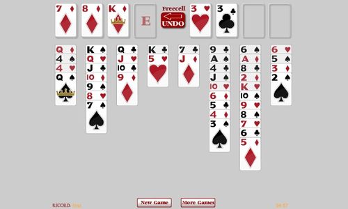 FreeCell Grey – ONLINE