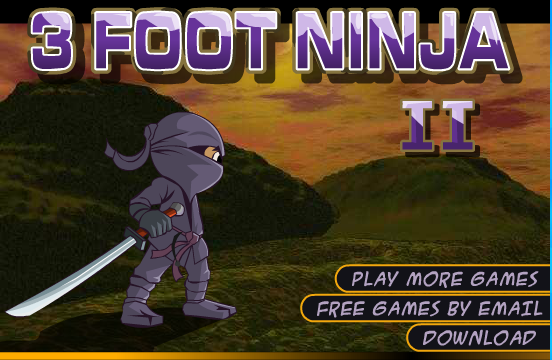 Play 3 Foot Ninja II – ONLINE
