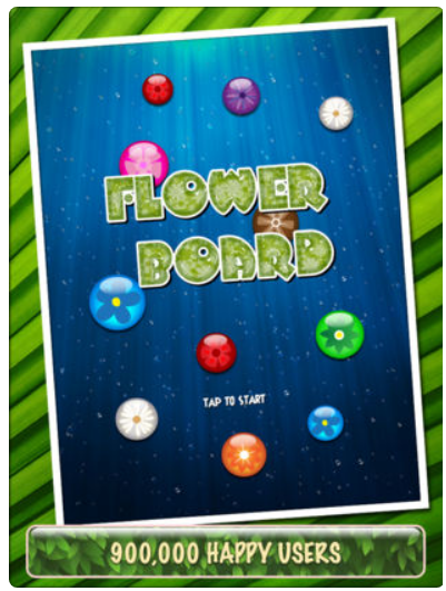Flower Board HD – Un puzzle game rilassante v1.4 – IOS (iPad/iPhone)